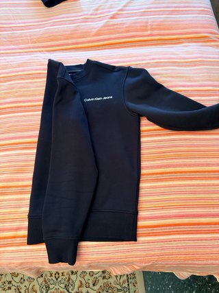 Felpa Calvin Klein Jeans Nera
