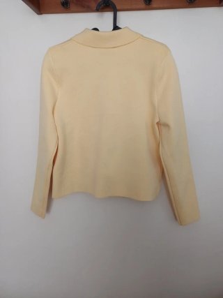 Chaqueta de punto amarilla Talla S