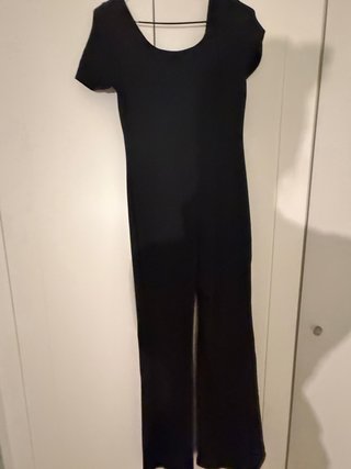 Mono negro algodón campana