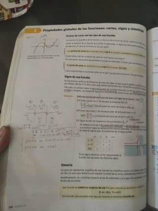 Libro de matemáticas de primero de bachillerato