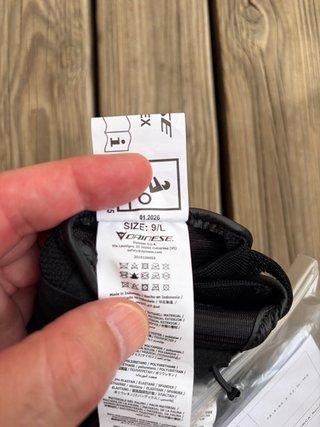 Guantes Dainese Metrax Air Negros