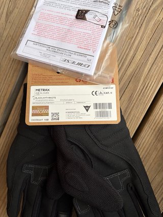 Guantes Dainese Metrax Air Negros