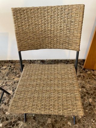 Conjunto mesa y sillas balcón