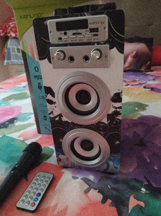 Altavoz Karaoke KRHUNER Multicolor