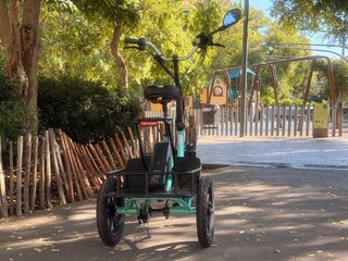 Triciclo Eléctrico con Cesta