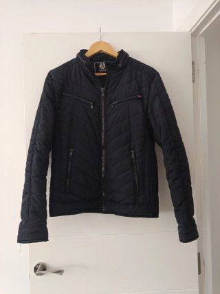 Chaqueta Belstaff acolchada azul marino Talla S