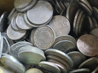 Lote Billetes Antiguos y monedas
