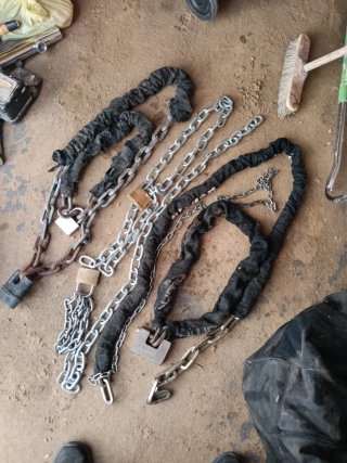 Cadenas de seguridad para moto