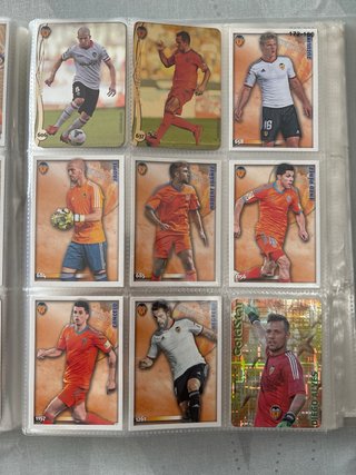 Lote 46 cromos liga quiz 2014 2015 Valencia CF