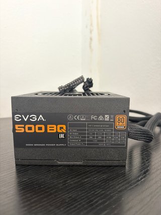 Fuente EVGA 500BQ 80 Plus Bronze Semi-Modular
