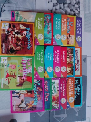 Lote 20 Cuentos Infantiles en CD