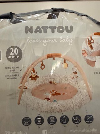Manta de juegos para bebé.