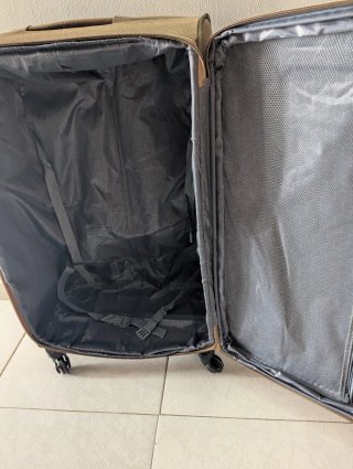Maleta de viaje moderna marrón Sin estrenar