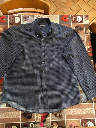 Camicia uomo Cool Man style taglia 44 blu stelle