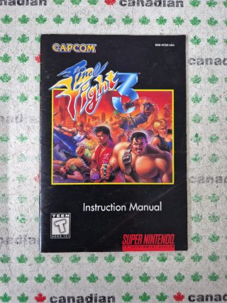 Final Fight 3 Super Nintendo