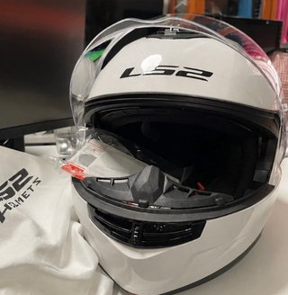 Casco Moto LS2 Strobe II Blanco Nuevo