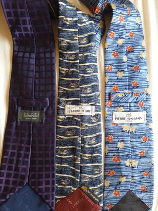 Corbatas Marcas: Cerruti, Dutti, Balmain. Seda.
