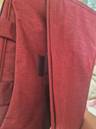 Maletín porta ordenador rosa/rojo