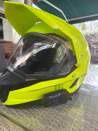 Casco Trail MT Helmets Amarillo Neón talla M