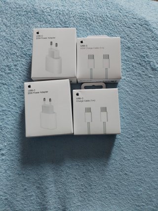 Cargadores y Cables USB-C Apple iPhone
