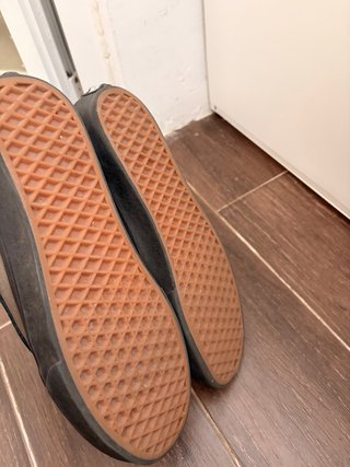 Zapatillas Vans verdes y negras