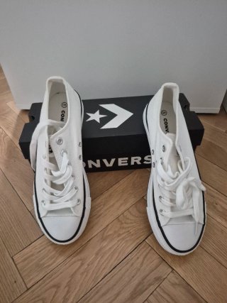 Zapatillas Converse Blancas Talla 40 Nuevas