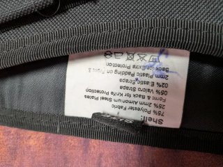Chaleco Antitrauma Negro Talla Única