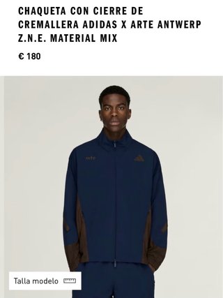 CHAQUETA CON CIERRE DE CREMALLERA ADIDAS X ARTE