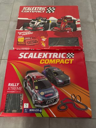 Scalextric Compact y Rally Xtreme (los 2)