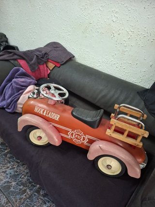 Coche Bomberos Antiguo Hook & Ladder