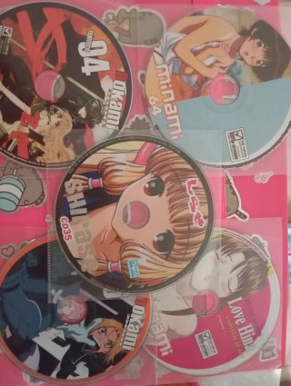 Discos revistas manga
