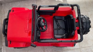 Coche Eléctrico Jeep Batería  Infantil Rojo