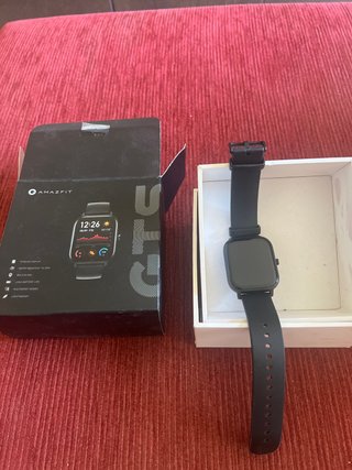 Reloj Amazfit GTS A1914 Negro Sin cargador
