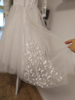Vestido de comunión/dama blanco