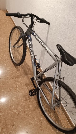 Bicicleta Tracker + Rodillo