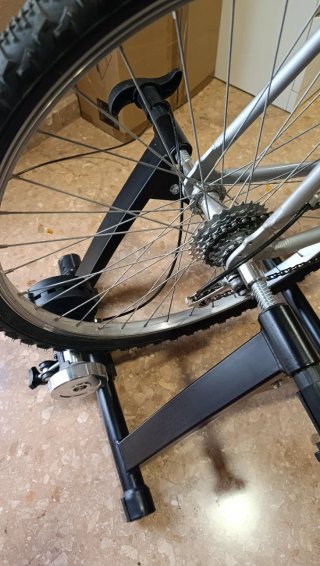 Bicicleta Tracker + Rodillo
