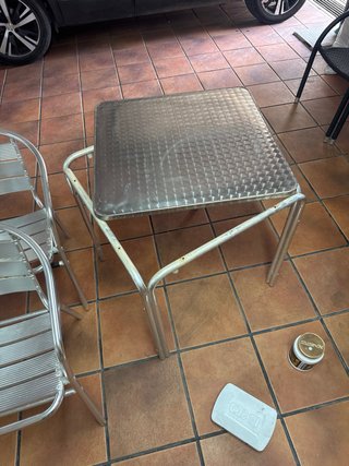 Mesas y Sillas de Bar de Aluminio