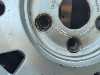 4 Llantas Audi 6Jx15H2