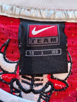 Camiseta Nike NBA Authentic Chicago Bulls. Vintage