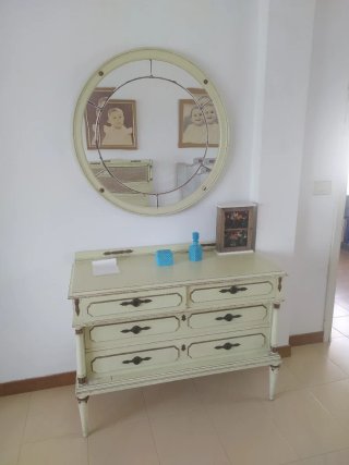 Dormitorio antiguo estilo provenzal