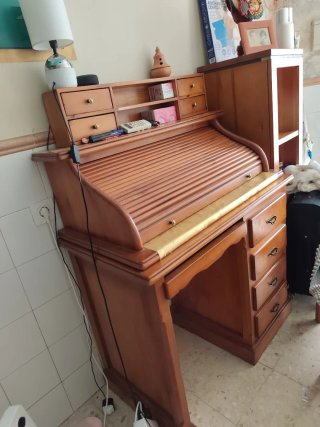 Escritorio Secreter Madera Cajones