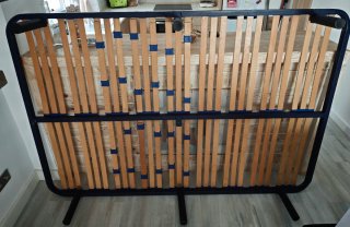 Somier 135x200cm Metal y Madera