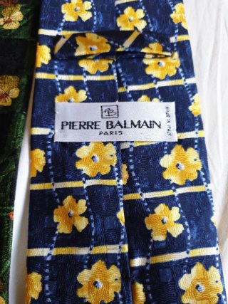 Corbatas, diseños exclusivos, P. Balmain, Zegna.