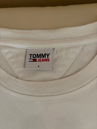 T-shirt Tommy Jeans uomo bianca