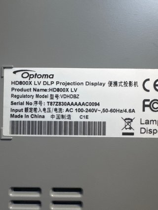 Proyector Optoma Full HD 1080p