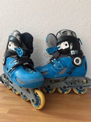 Patines Oxelo niño Talla 30-32 + Protecciones