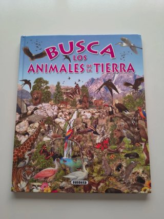 Libro infantil de buscar animales