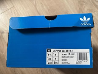 Adidas Campus 00s Beta J Beige/Gris