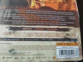 Blood Father. Steelbook. Película Blu-ray.