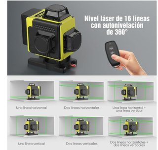 Nivel Láser 360° X 4 NUEVO
